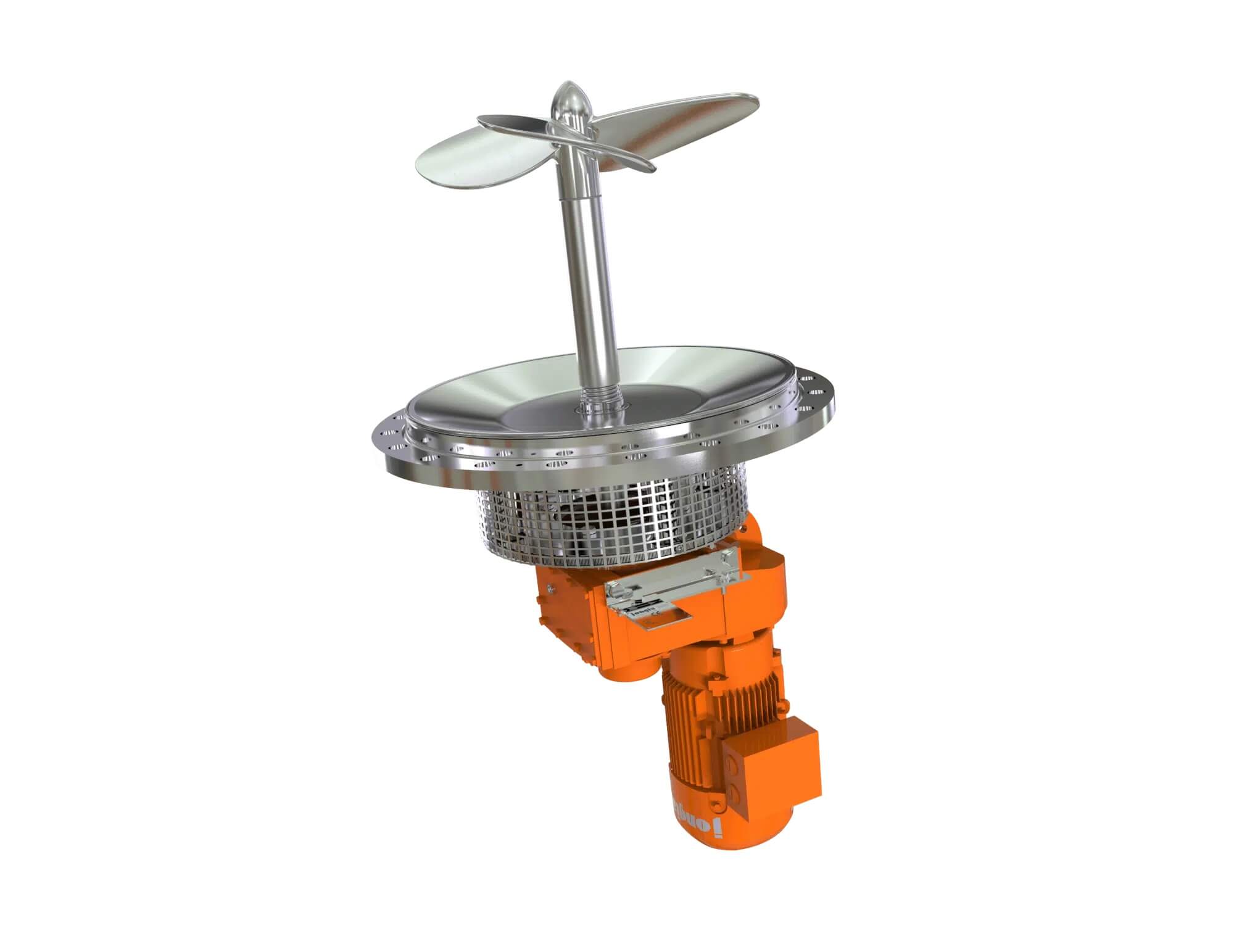 Medium Duty Bottom Entry Agitators - Jongia Mixing Technology