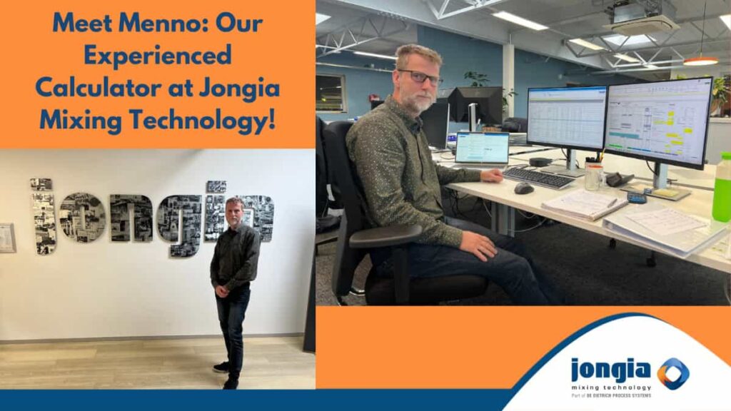 Meet Menno Our Talented Calculator at Jongia Mixing Technology!