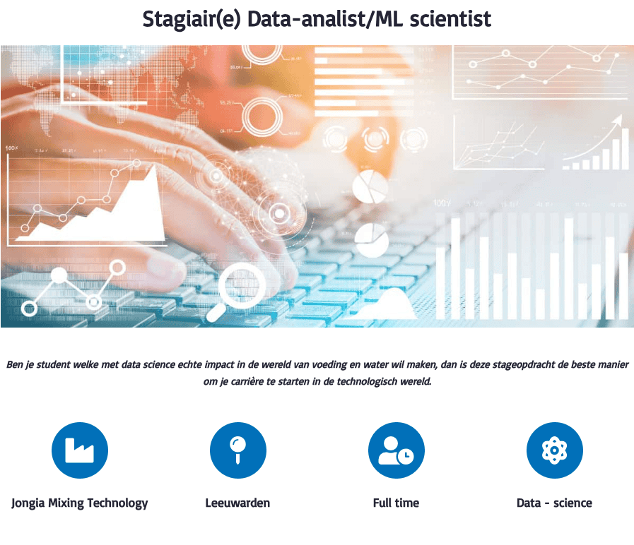 Stagiair(e) Data-analist_ML scientist